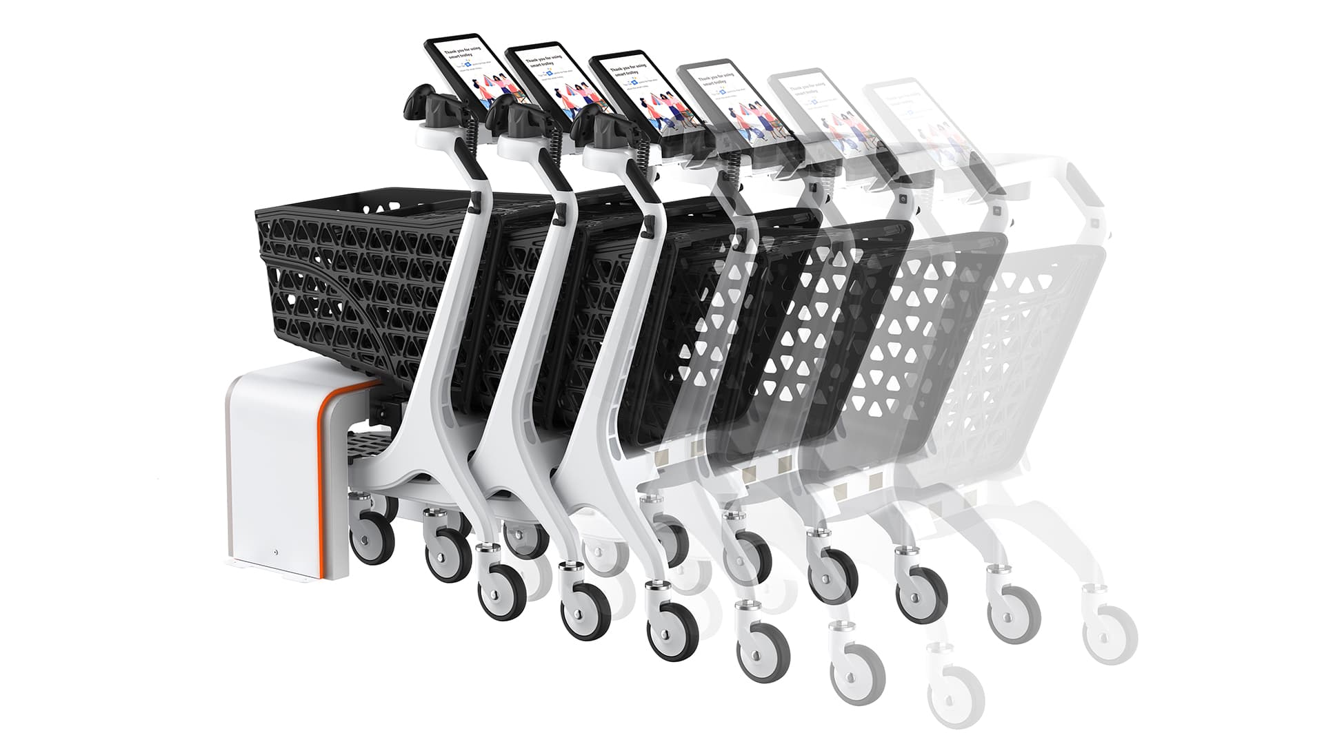 iF Design - S800 Smart Shopping Cart