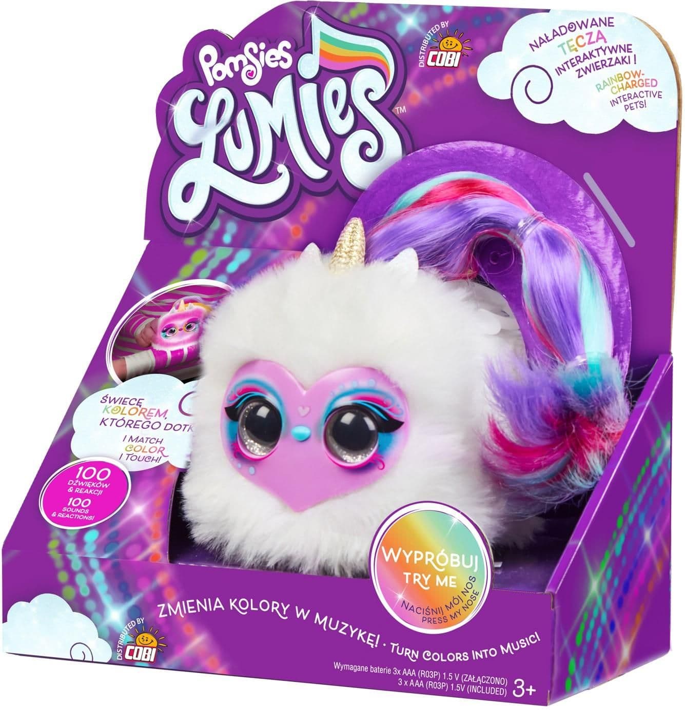 Cobi Pomsies Lumies Maskotka Interaktywna Dazzle Gogo 02248 - Ceny i ...