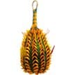 PLANET PLEASURES Pineapple Foraging Bird Toy, X-Large, Color Varies ...
