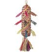 PLANET PLEASURES Spiked Piñata Natural Bird Toy, Color Varies, X-Large ...