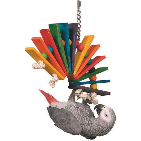Super Bird Creations Rainbow Bridge Bird Toy
