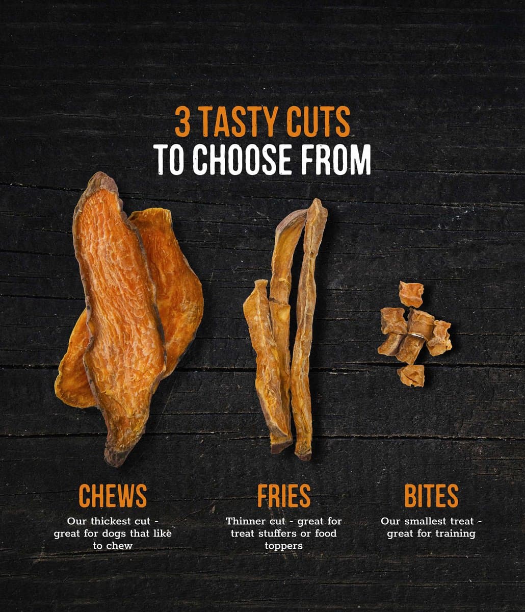 WHOLESOME PRIDE PET TREATS Sweet Potato Fries All-Natural Single ...