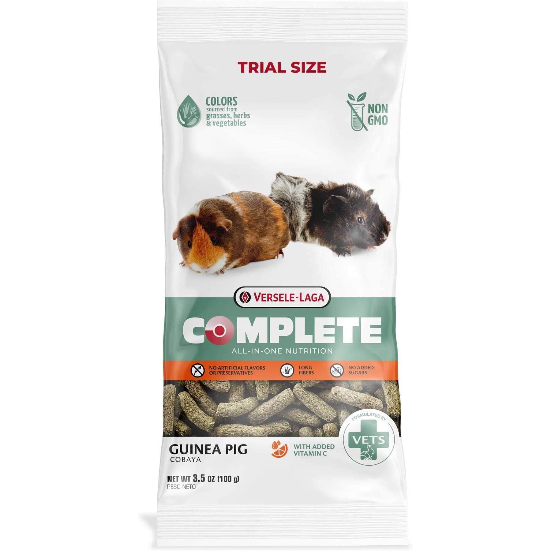 VERSELE-LAGA Complete Pellet Guinea Pig Food, 3.5-oz bag - Chewy.com