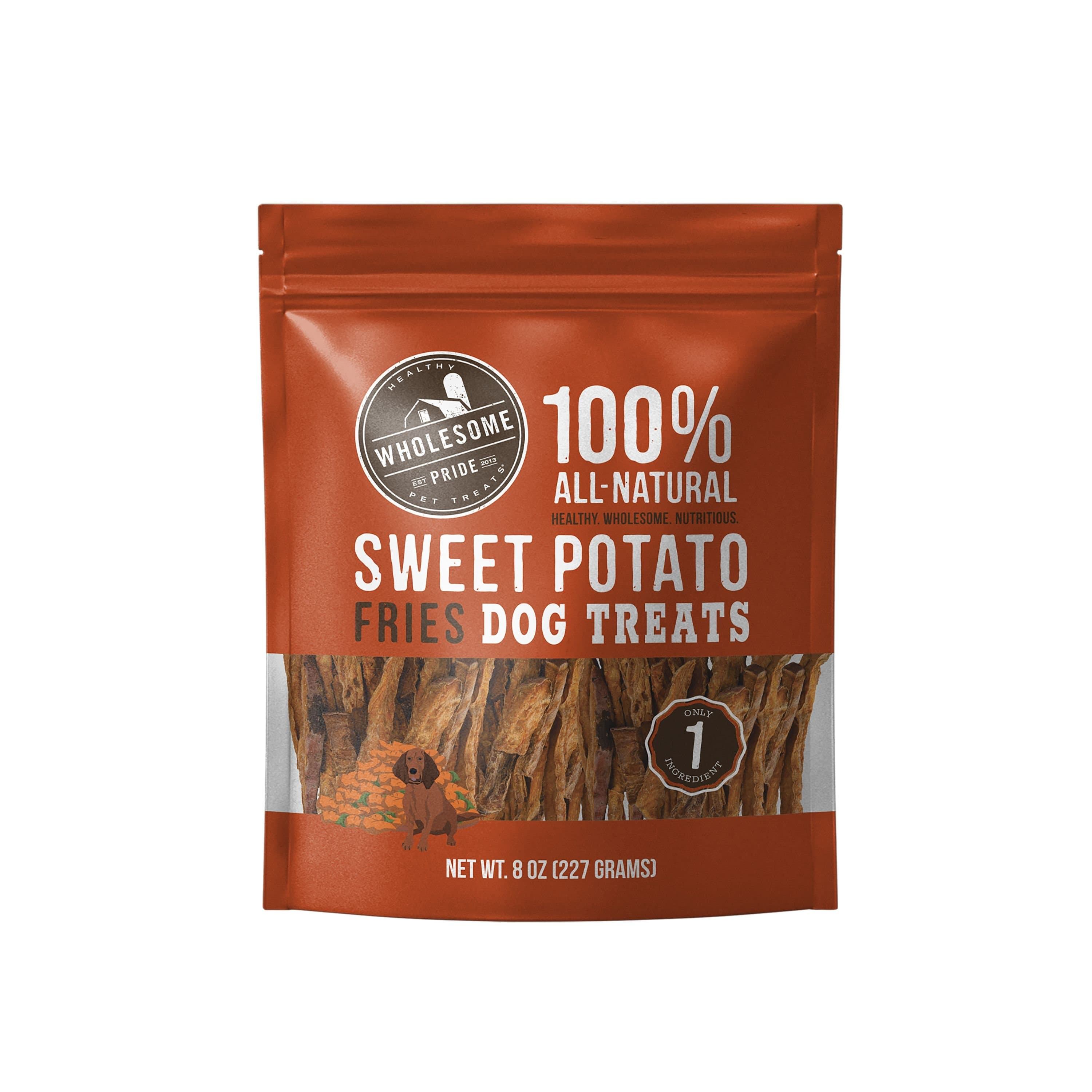 Questions and Answers about WHOLESOME PRIDE PET TREATS Sweet Potato ...