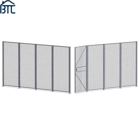 Custom Powder Coated Wire Mesh Security Cages and Partitions - Wire ...