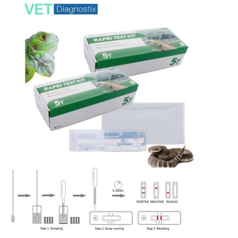 Pet Reptile Cryptosporidium Antigen Rapid Test Crypto AG Test - Pet ...