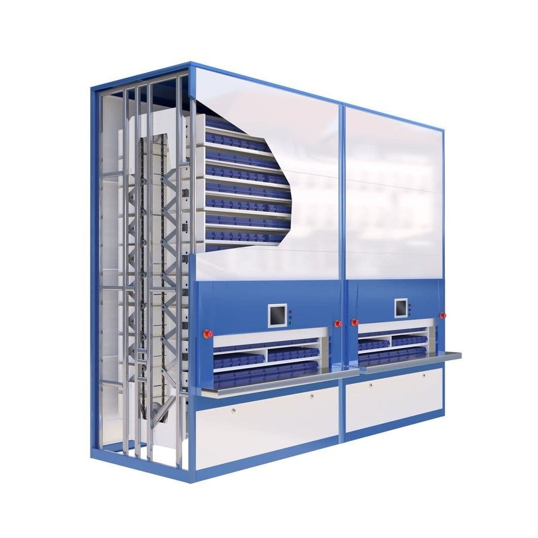 Vertical Carousel Module Asrs Racking System Smart Storage Rack - China ...