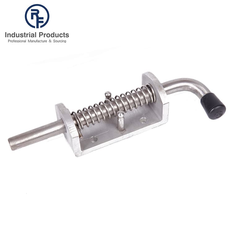 Heavy Duty Latch Spring Release Hinges Bolt on Spring Loaded Gate Slam ...