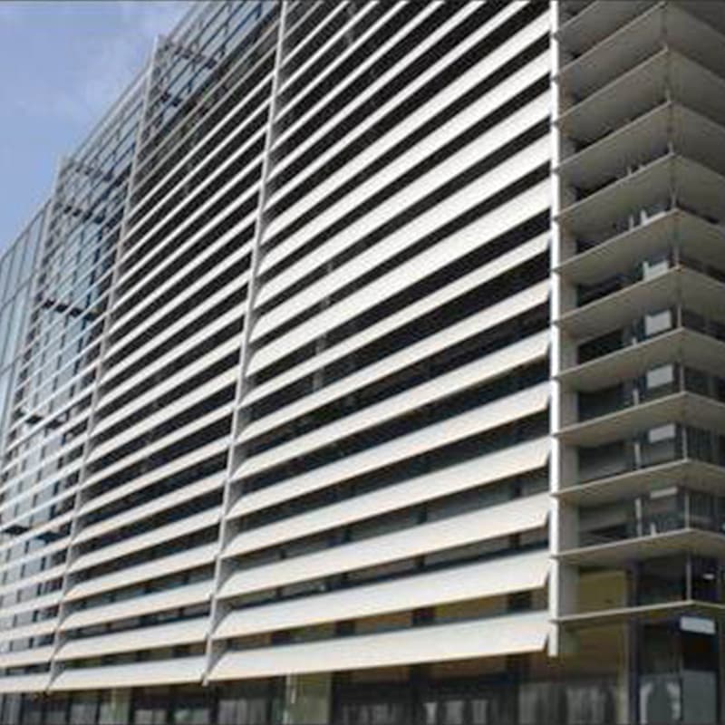 Enhanced Storm Proof Aluminium Louver Panel Aluminum Weather Louver ...