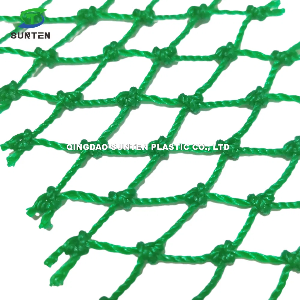 HDPE Plastic Knotless Safety/Construction Net - Debris Net and Safety Mesh