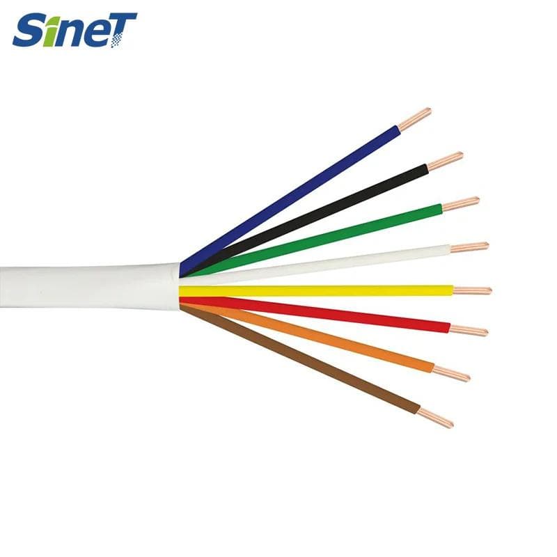 Thermostat Wire 18AWG 5 Core Bare Copper Temperature Control Cable ...