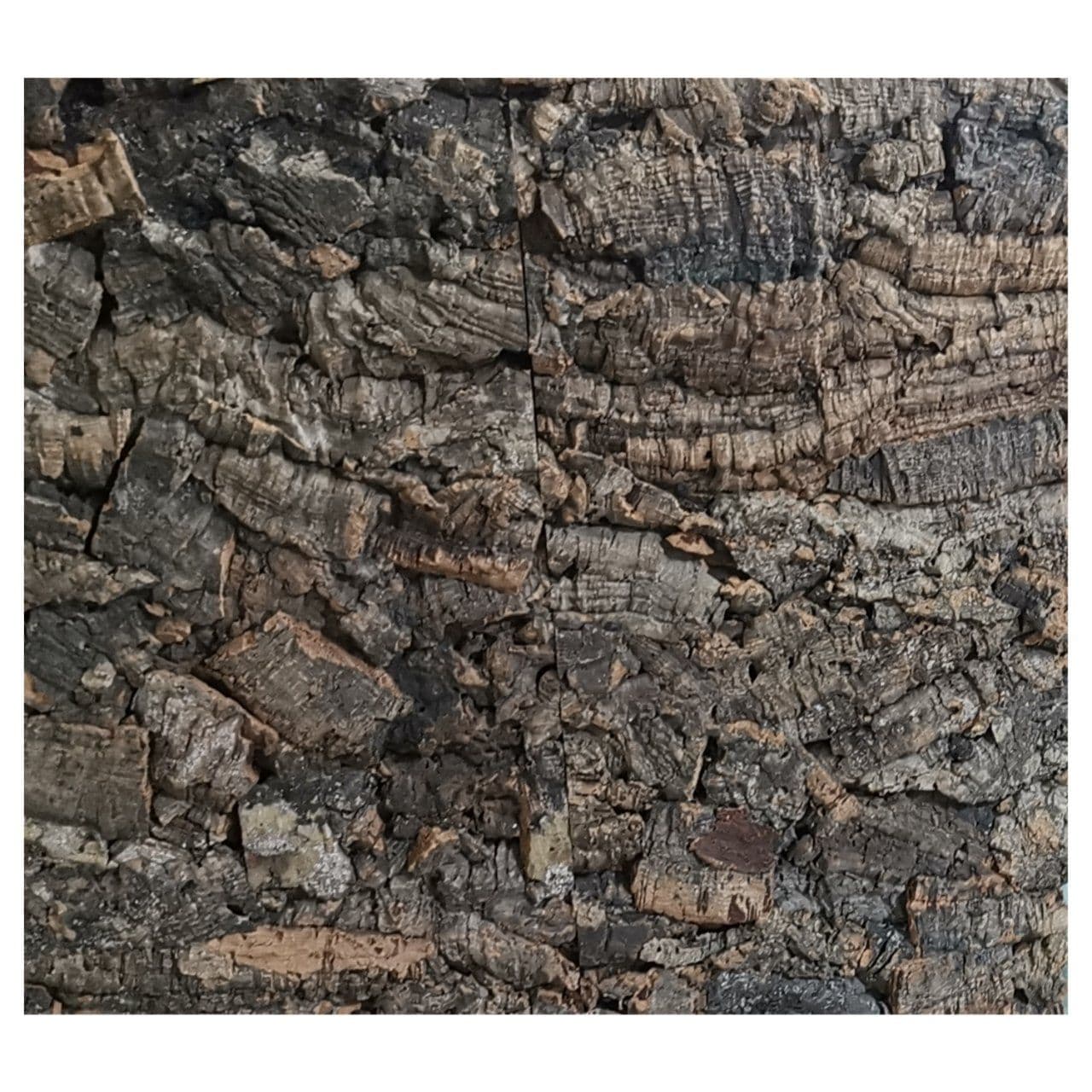 20mm to 30mm Natural Cork Bark Wall Panels Background - Cork Wall Panel ...
