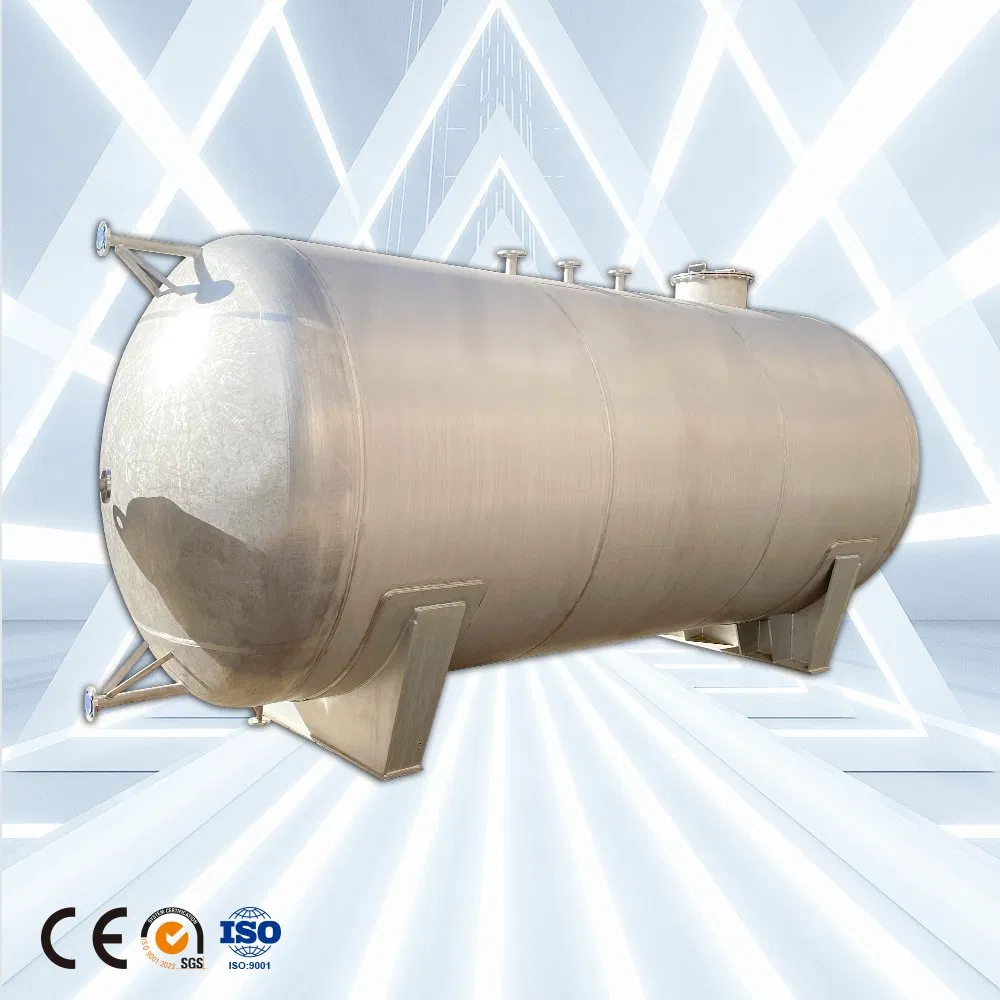 3000L Horizontal Stainless Steel Liquid Storage Tanks - China Stainless ...