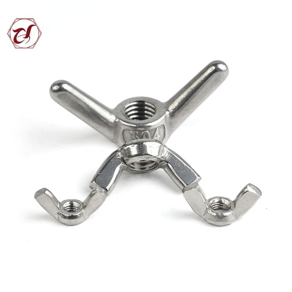 M8 A2 Stainless Steel 304 Wing Nuts - China M8 Nuts and M8 Wing Nuts