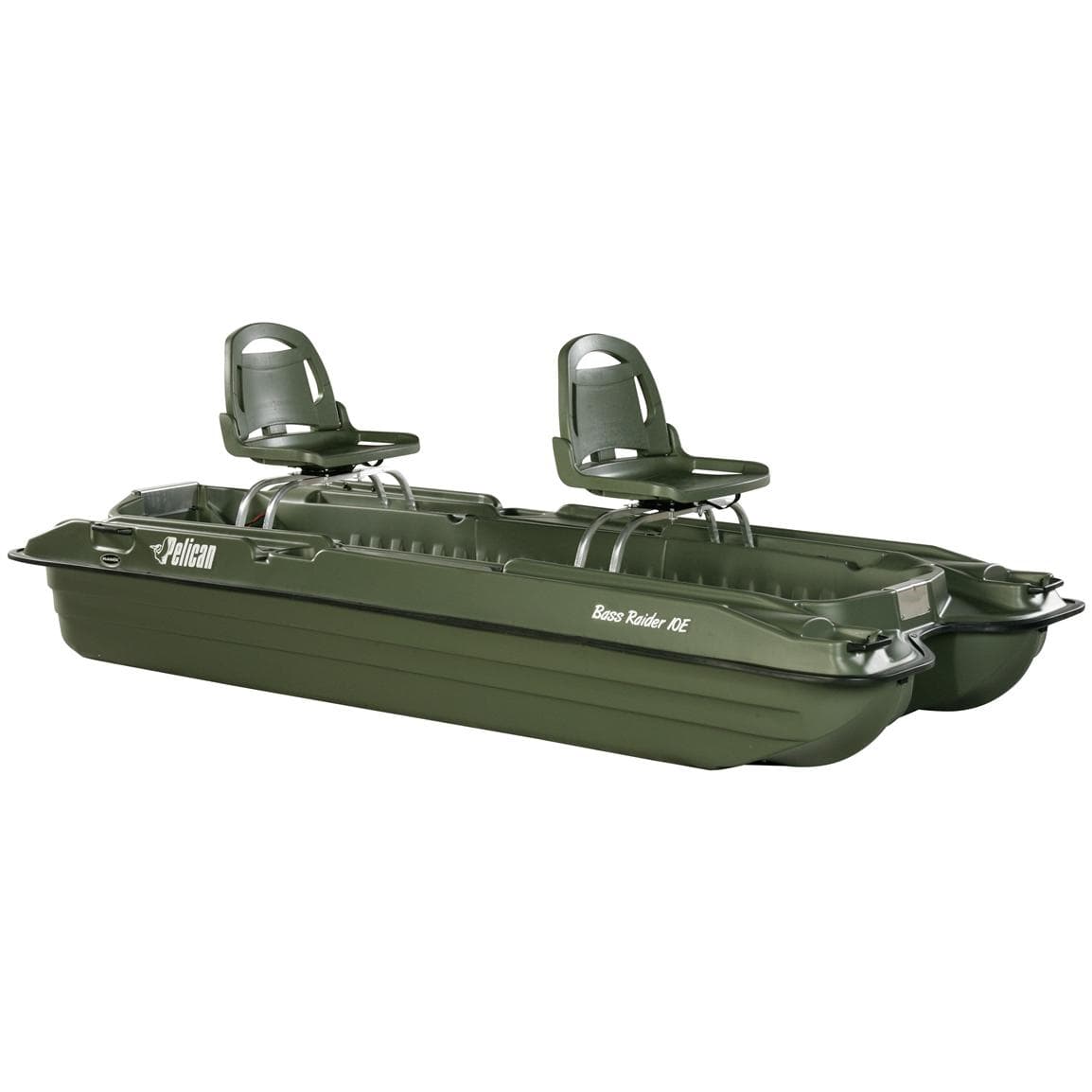 Pelican® Bass Raider 10E Pontoon Boat - 88277, Boats at Sportsman's Guide