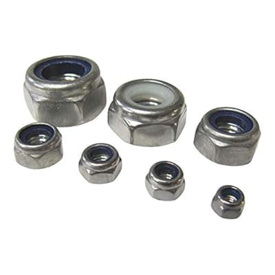 Buy Nyloc Nuts Stainless Steel A4-Marine Grade (316) M3 M4 M5 M6 M8 M10 ...