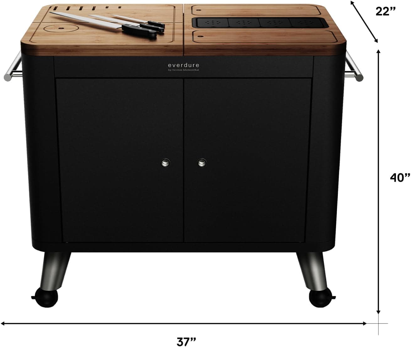 Everdure Mobile Prep Kitchen with Cover, 40-Inch India | Ubuy