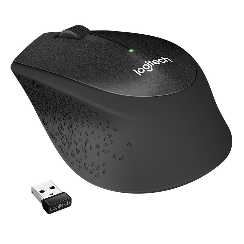 Amazon.com: Logitech M330 Silent Plus Wireless Large Mouse – Black ...