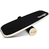 Yes4All Wooden Wobble Balance Board - Wobble Board for Physical Therapy ...