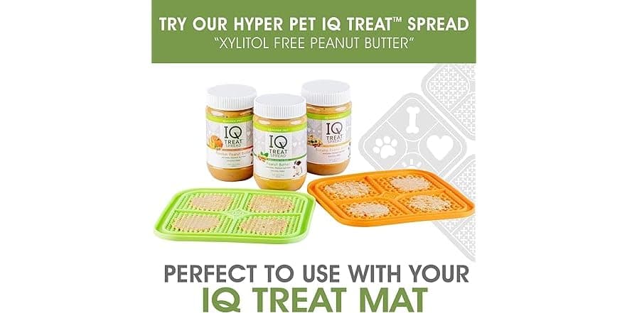 Hyper Pet IQ Treat Lick Mat for Dogs
