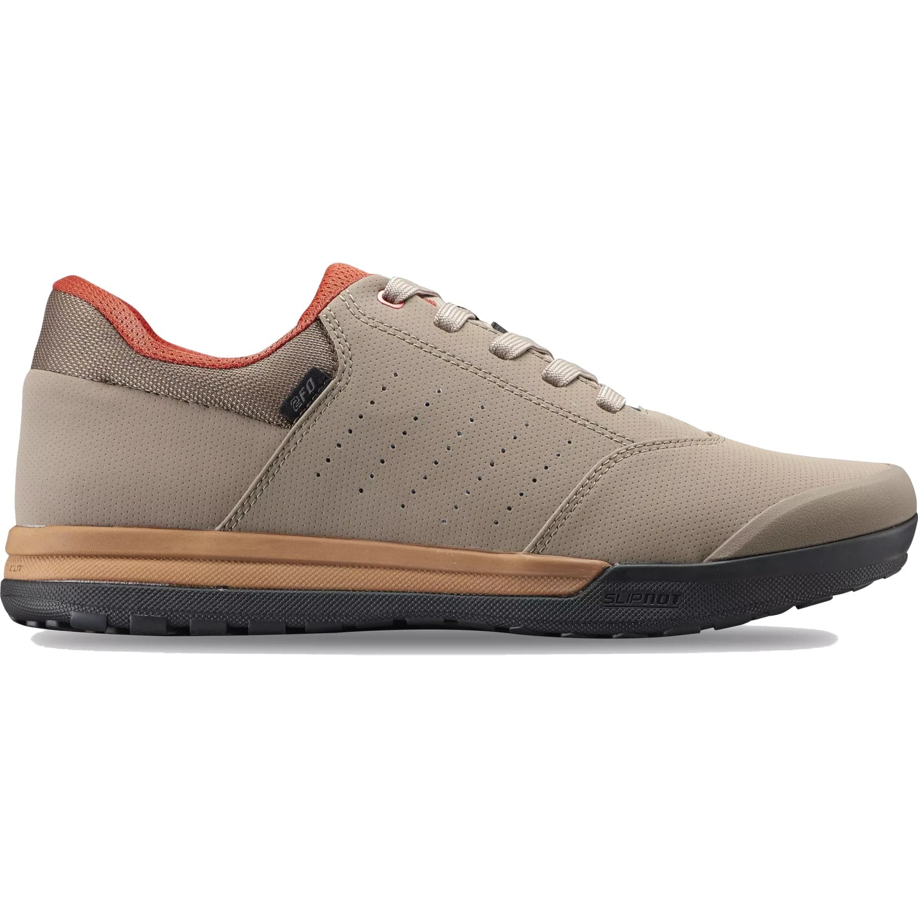 Specialized 2FO Roost Clip MTB Shoes - Taupe/Redwood | BIKE24