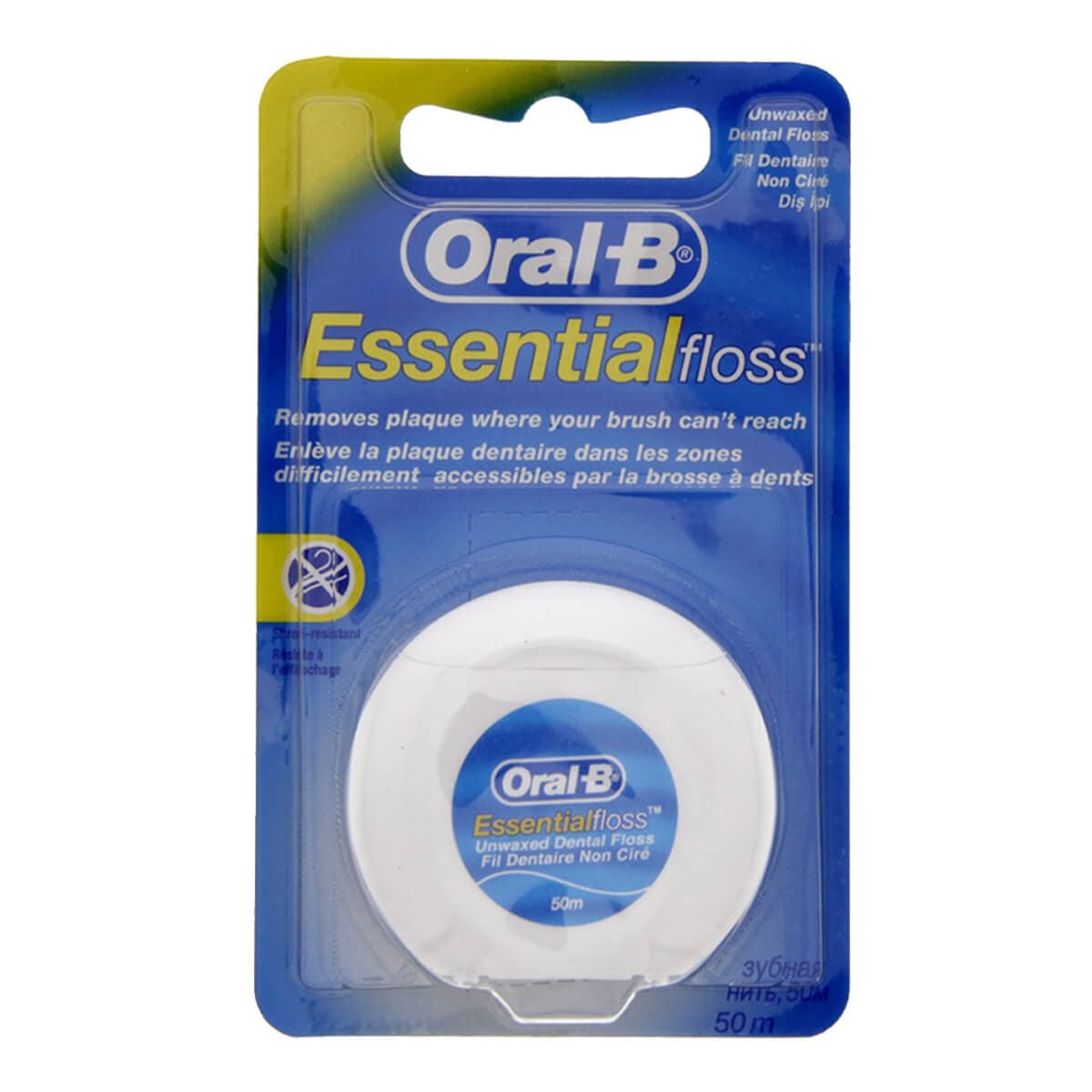 Oral-B Essential dental floss unwaxed|Oral-B