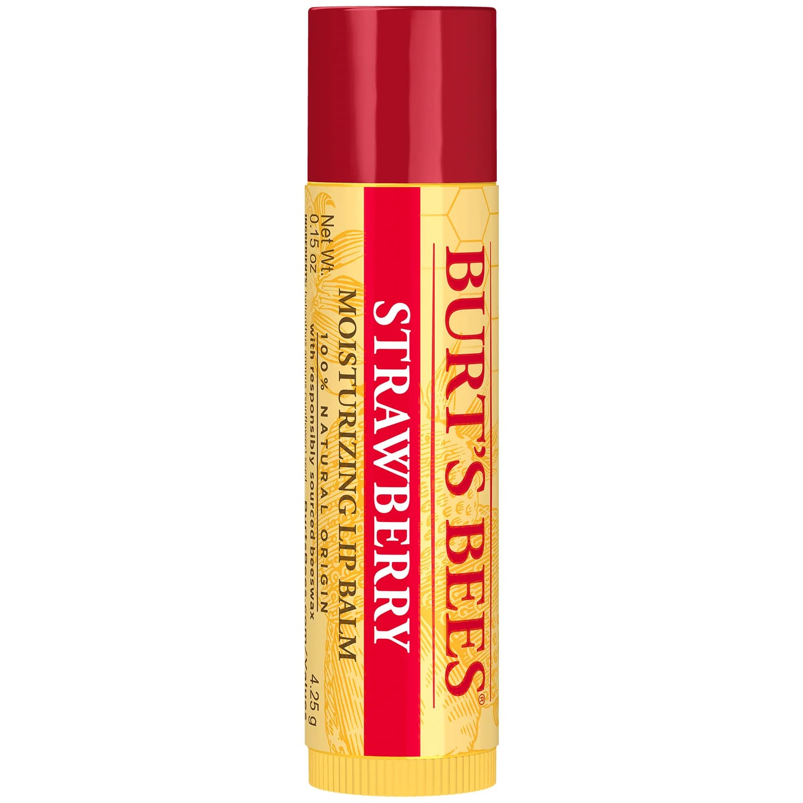 Strawberry Moisturising Lip Balm | Burt's Bees Australia