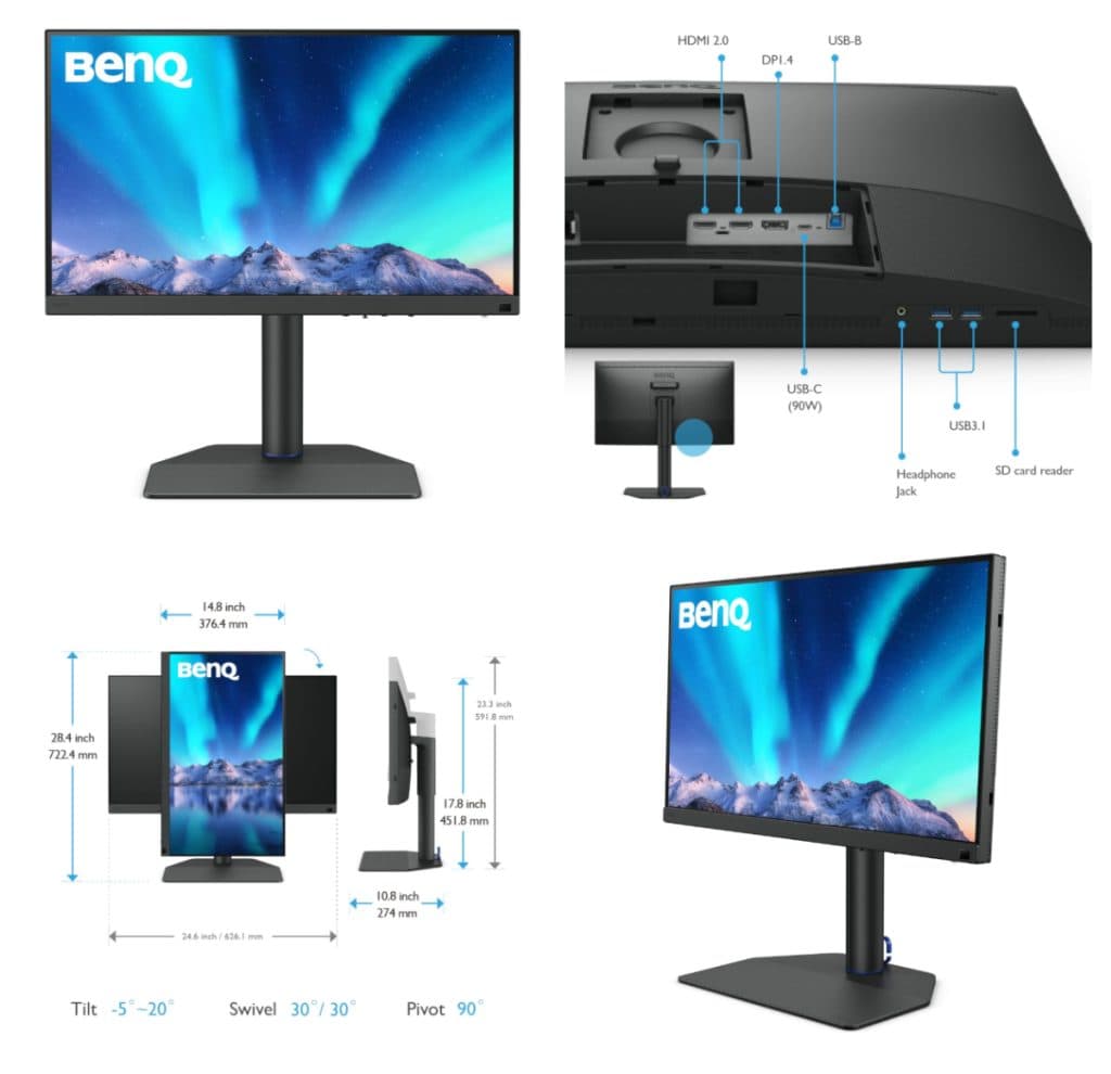 BenQ SW272U 27″ 4K PhotoVue monitor launched in India