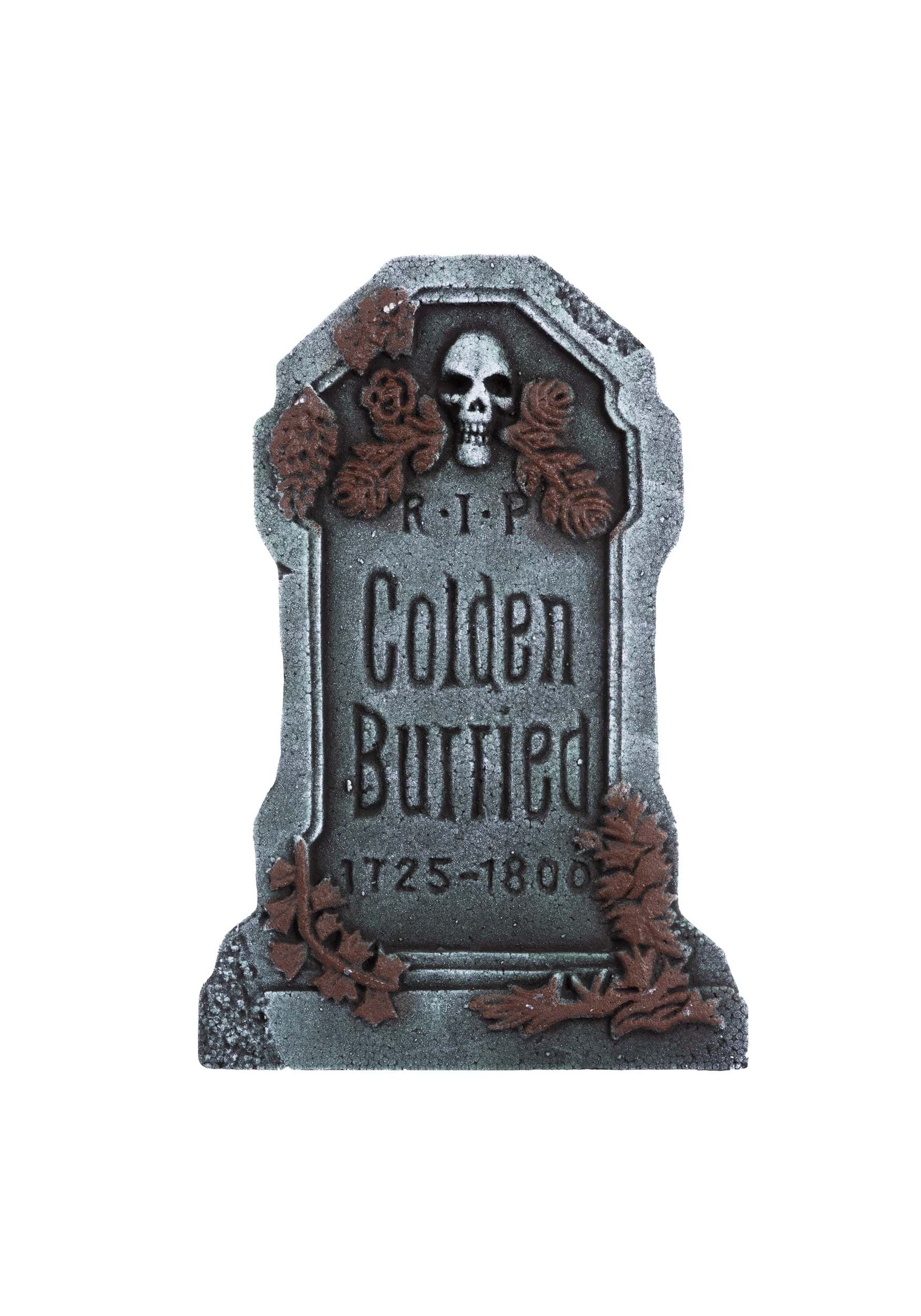 6 Piece Scary Tombstone Decoration Set | Tombstones