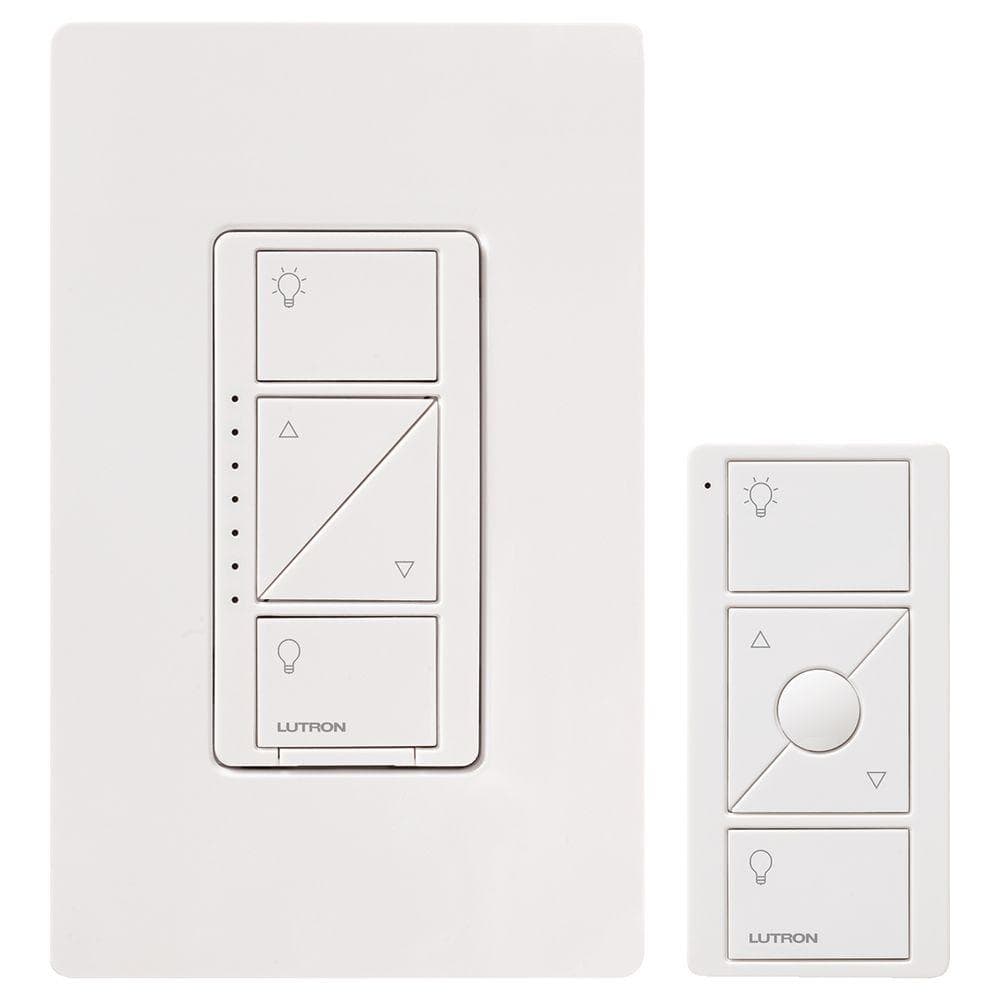 Lutron Caseta Wireless Smart Lighting Dimmer Switch and Remote Kit for ...