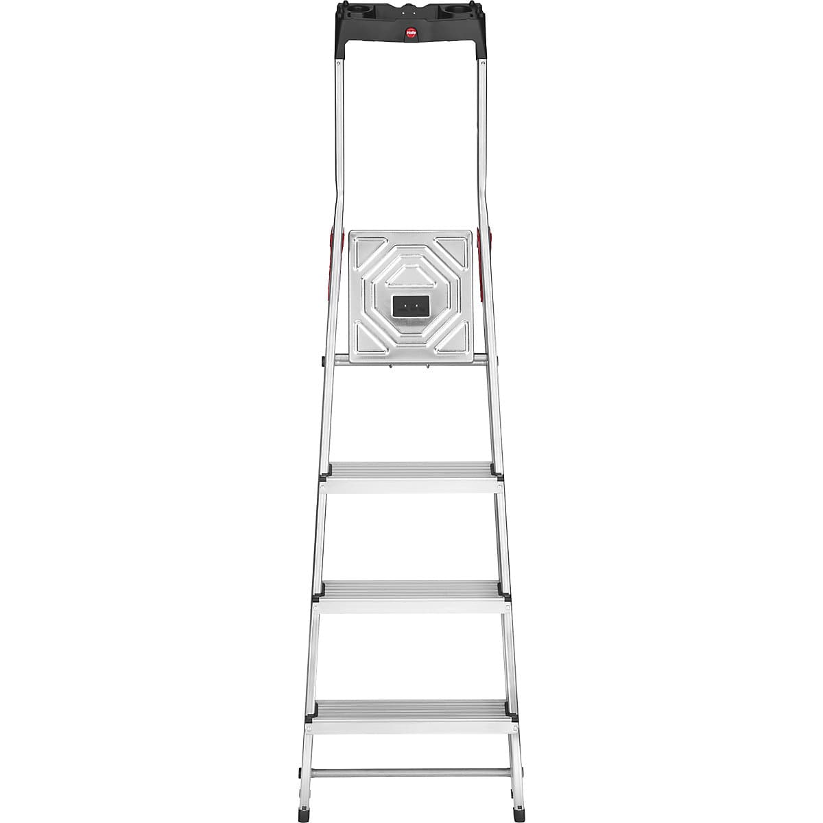 StandardLine L60 aluminium step ladder – Hailo: max. load 150 kg ...