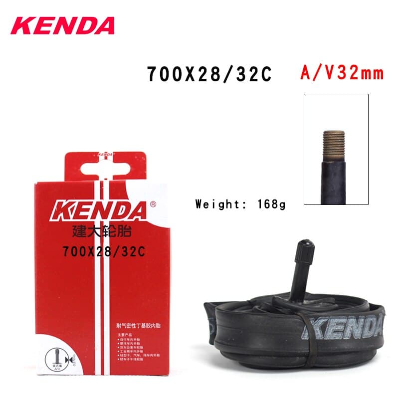Kenda Bicycle Inner Tube 700*28 32C American valve... – Grandado