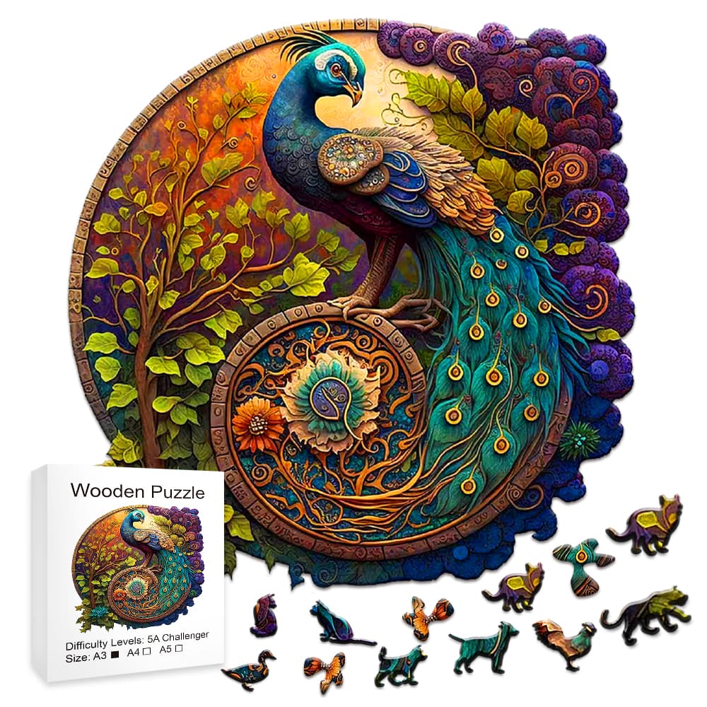 Wooden Jigsaw Puzzles-Wooden Puzzle Adult Unique S... – Grandado