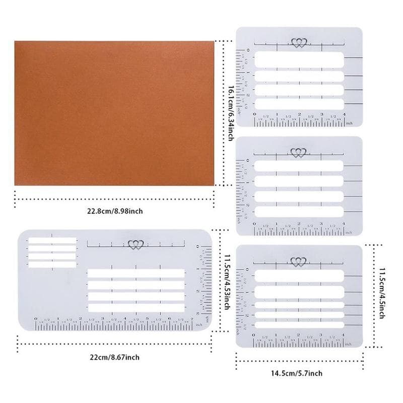 Envelope Addressing Craft Guide Stencil Templates ... – Vicedeal