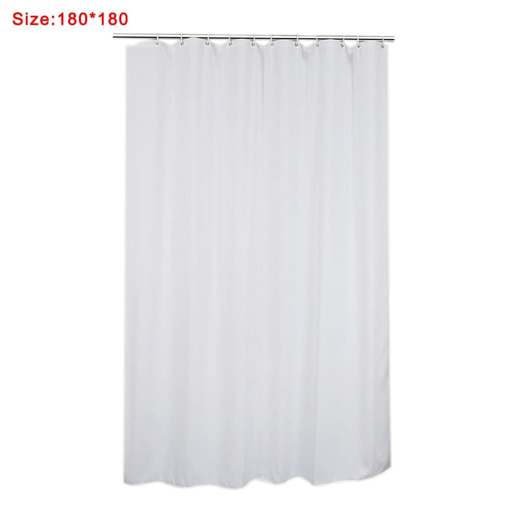 Argos Home Extra Long Plain Shower Curtain