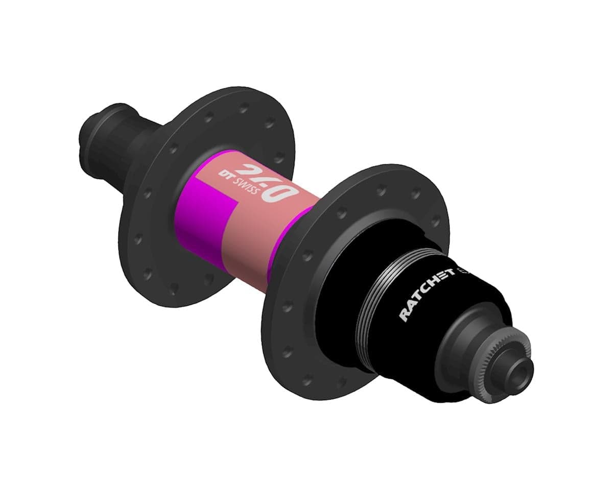 DT Swiss 240 Rim Brake Road Hubs (Black/Red) - Performance Bicycle