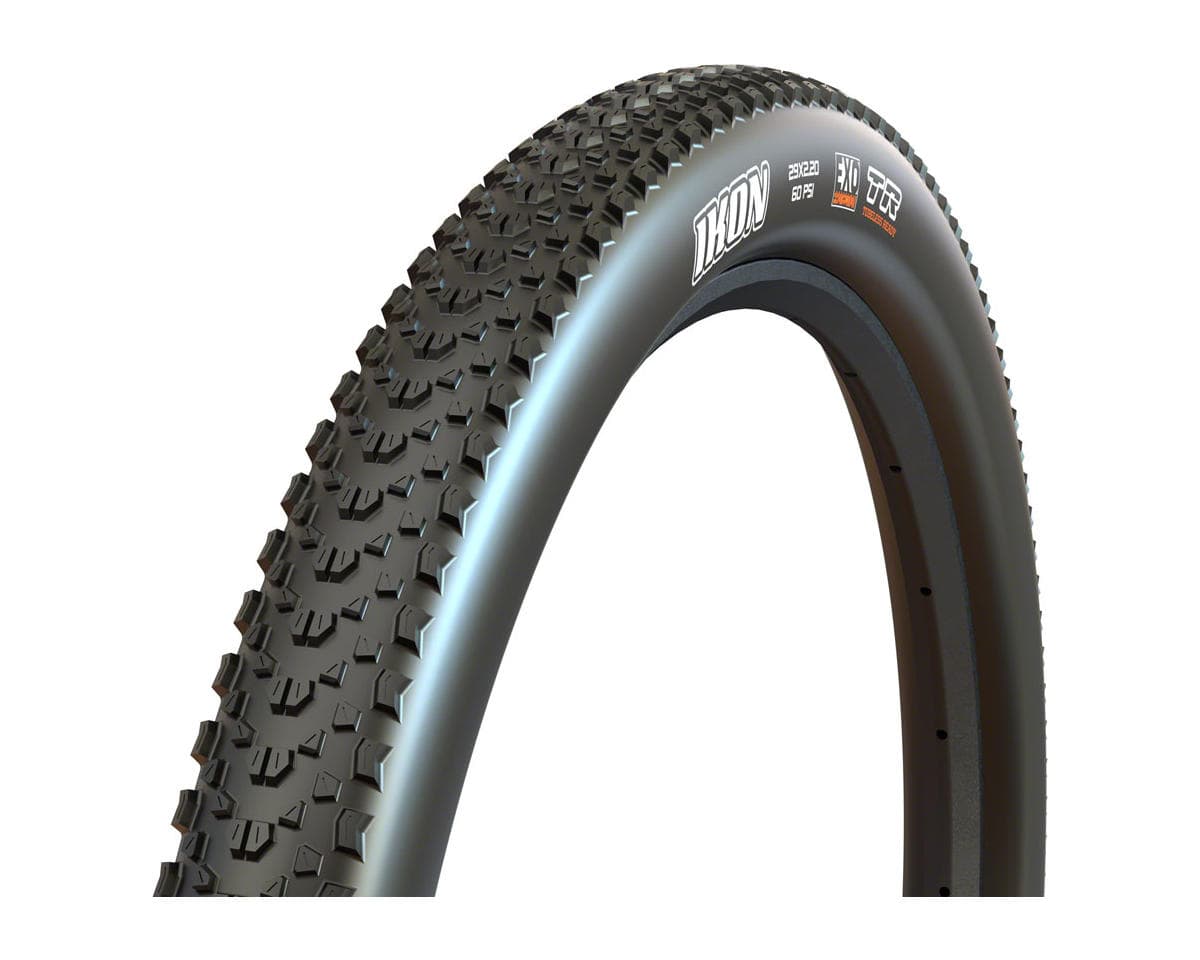 Maxxis Ikon Tubeless XC Mountain Tire (Black) (26") (2.2") (MaxxSpeed ...
