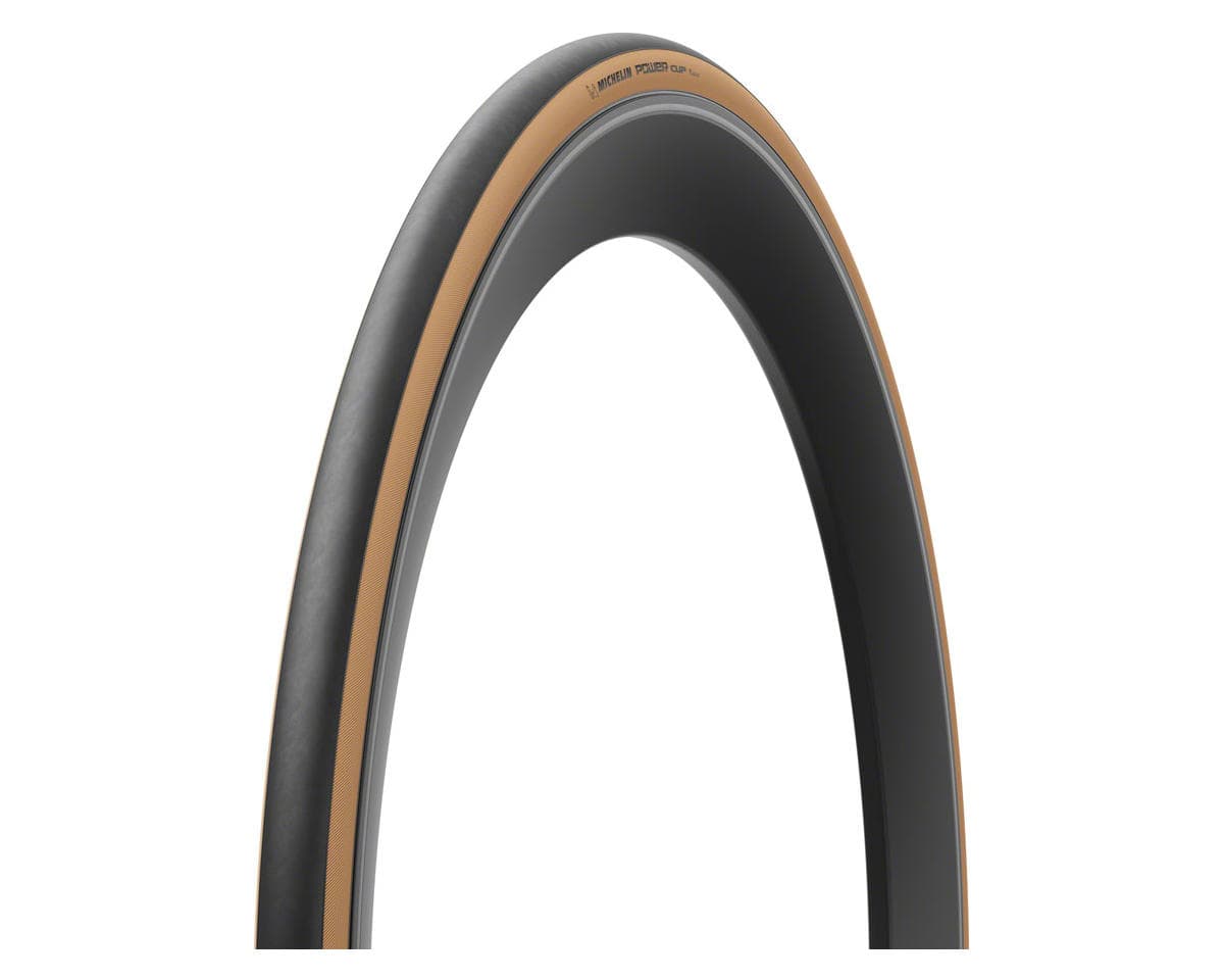 Michelin Power Cup Classic TLR Road Tire (Tan Wall) (700c) (25mm ...