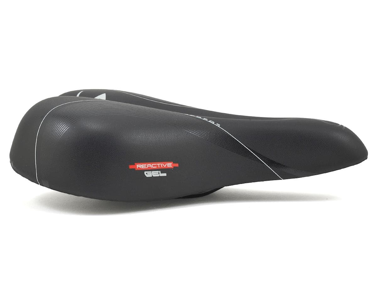 Serfas Elements Reactive Gel Women's Comfort Saddle (Black) (Steel ...