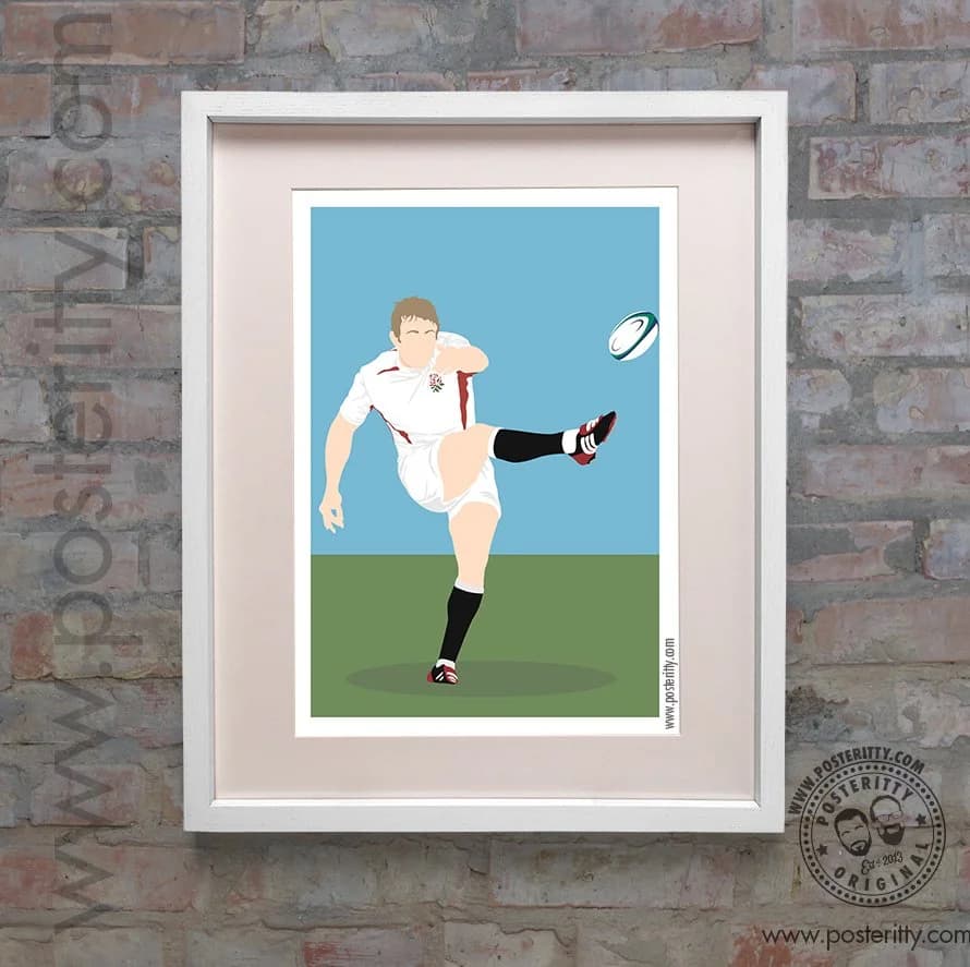 Jonny Wilkinson 2003 Rugby World Cup Winning Drop Goal Framed Print