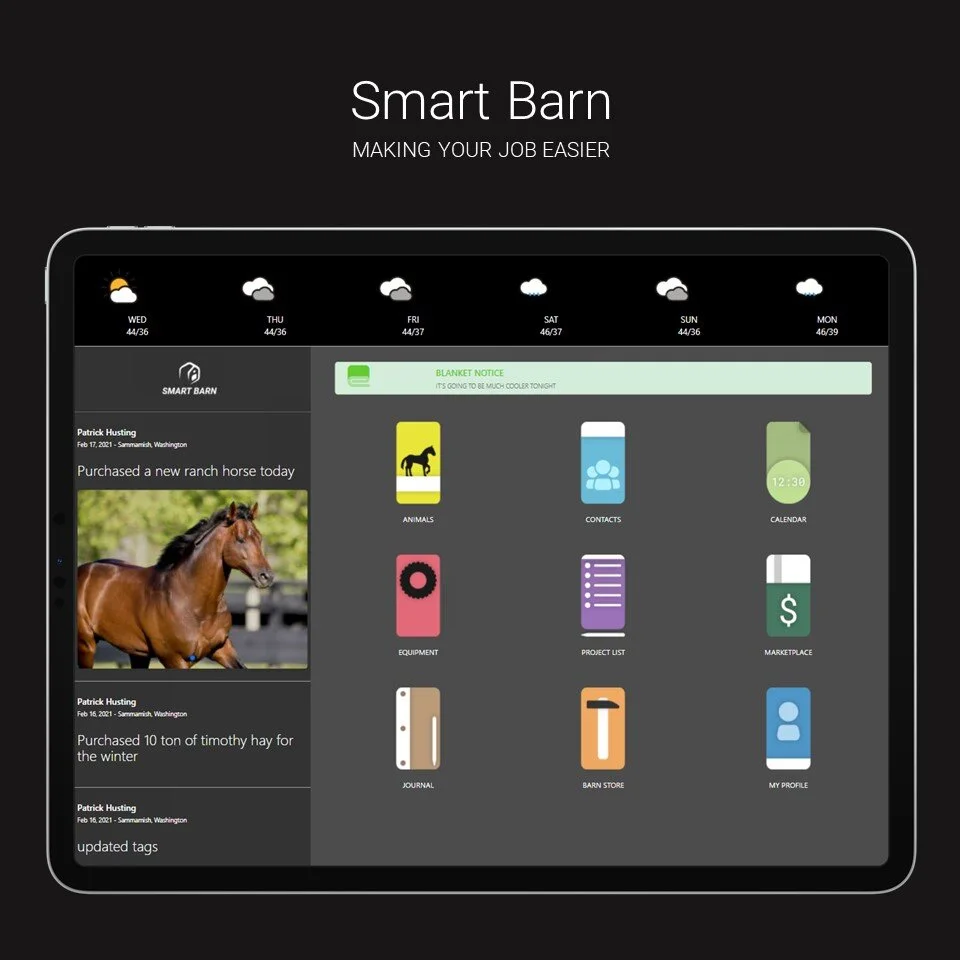 Intelligente Barn Old Barn With Smart Technology American Farmhouse