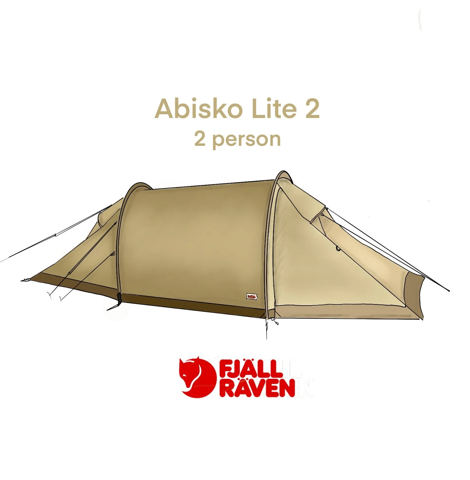 Abisko Lite Two Person Tent for Hire — Walk Wild