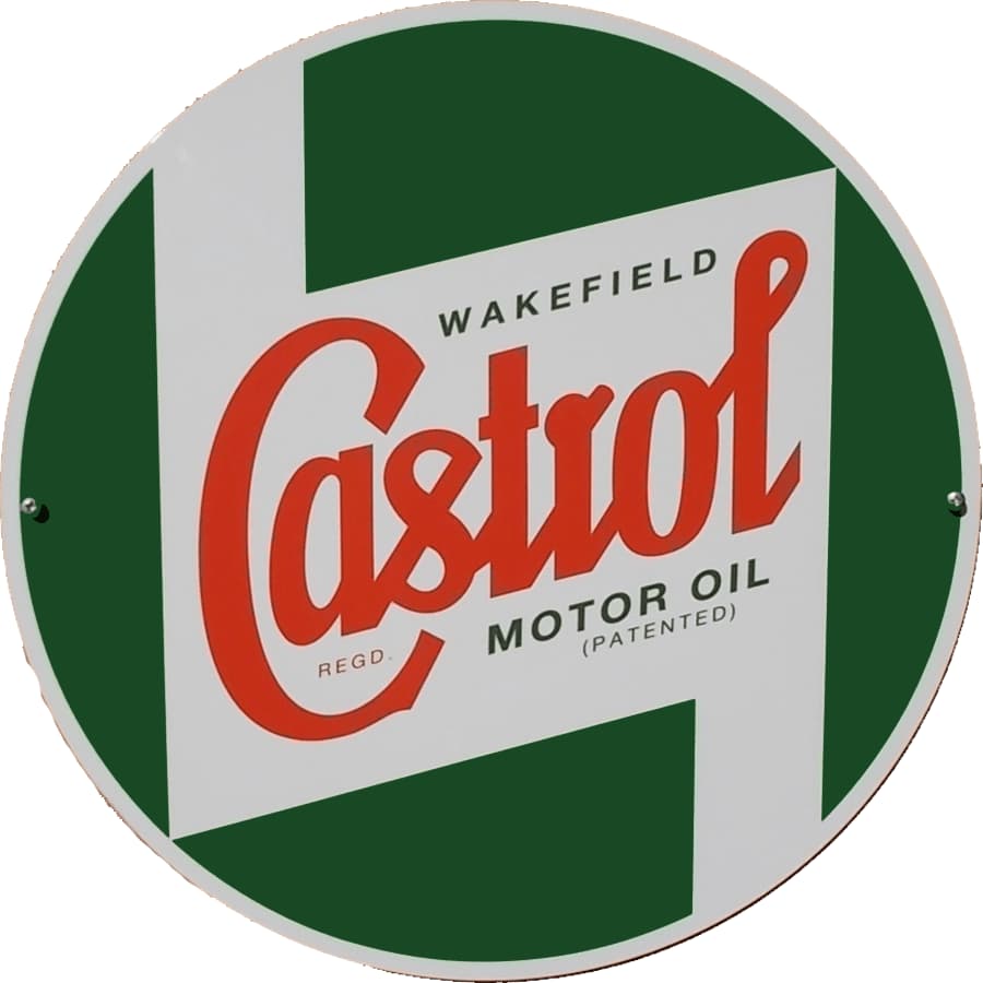 Castrol Classic Oils Shop — Buy Classic Castrol metal wall signs