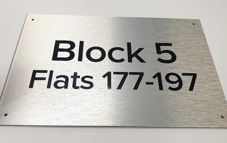 Brushed Dibond Signs & Plaques | Signs Base