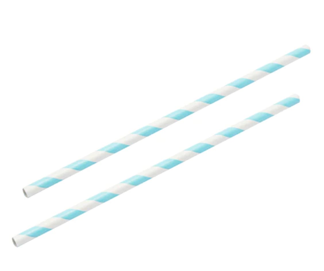 The Blue Straw Co. Premium Paper Straws