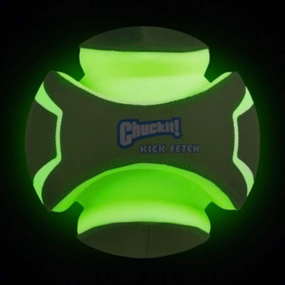 Chuckit! Kick Fetch Max Glow - GRANDE (gigante!) - Bola Fluorescente ...