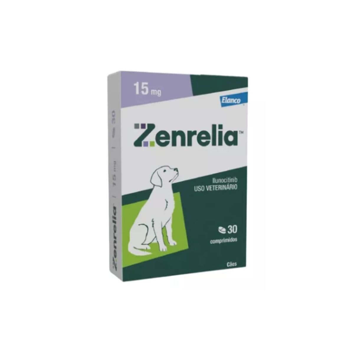 Zenrelia Tab 15mg30 Comprimidos Dermtatológico Cães Elanco - Manada Animal