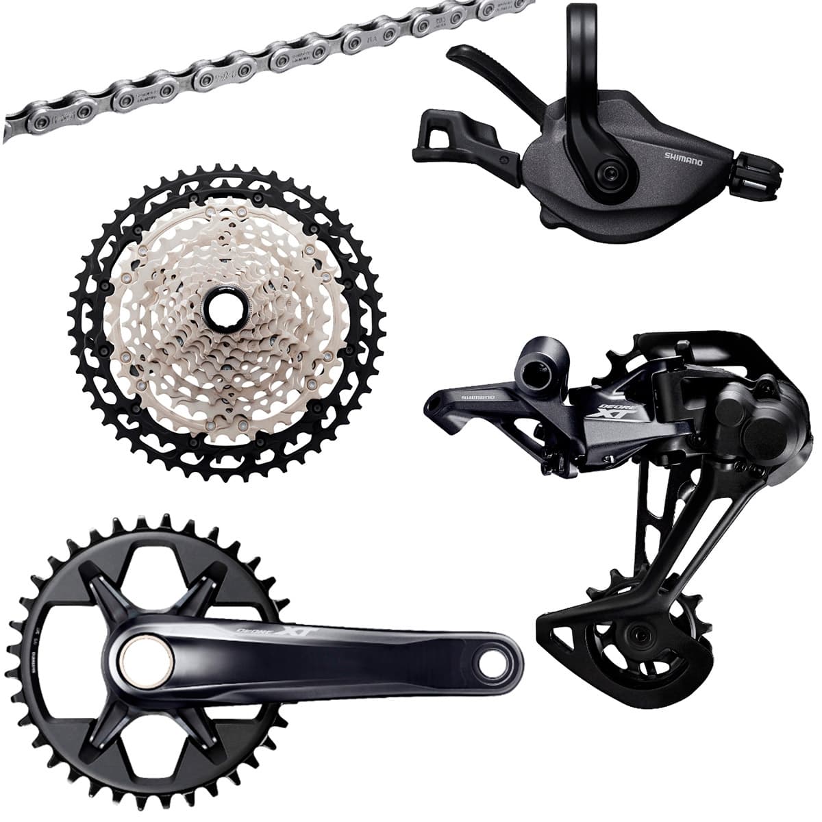 Grupo Shimano Deore XT M8100 1x12v - Roda Livre Bicicletas