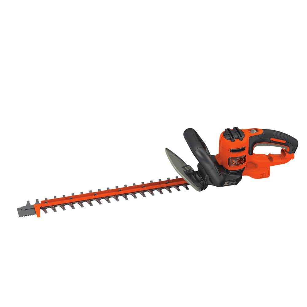 BLACK+DECKER 20 in. 3.8 AMP Corded Dual Action Electric Hedge Trimmer ...