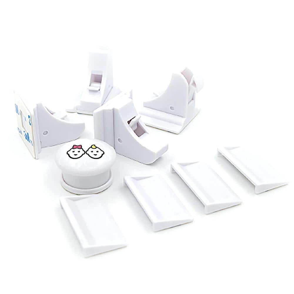 JOOL BABY PRODUCTS Magnetic Cabinet & Drawer Locks Adhesives, No Tools ...